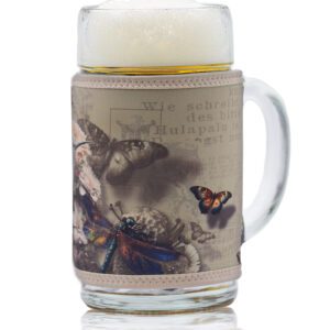 Maßkrug Kühlmanschette - beige